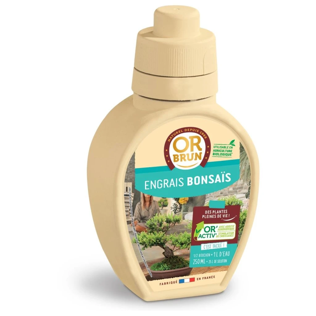 Engrais Liquide Bonsaïs Or Brun En Bidon De 250 Ml 3 Engrais Liquide Bonsaïs Or Brun En Bidon De 250 Ml