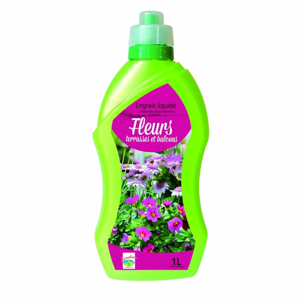 Engrais Liquide Fleurs Terrasses Et Balcons NPK 4-6-6 Avec Oligo-éléments Bidon De 1L 3 Engrais Liquide Fleurs Terrasses Et Balcons NPK 4-6-6 Avec Oligo-éléments Bidon De 1L