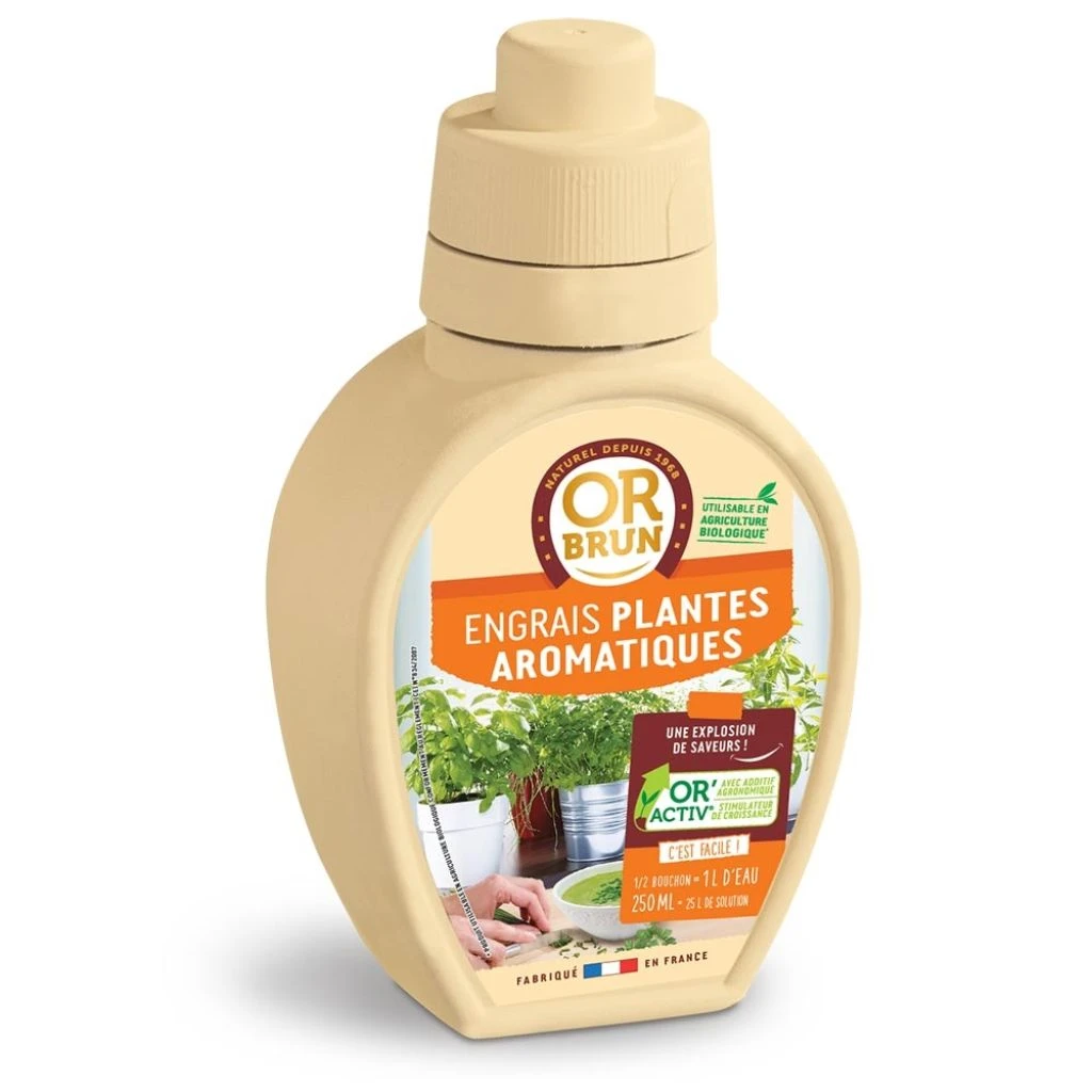 Engrais Liquide Aromatiques Or Brun En Bidon De 250 Ml 3 Engrais Liquide Aromatiques Or Brun En Bidon De 250 Ml