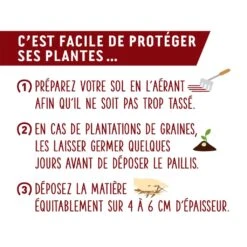 Paillage Fertilisé Ornemental Or Brun Sac De 50 L -Plantes De Jardin Boutique Paillage fertilise ornemental Or Brun sac de 50 L IF 17067 3