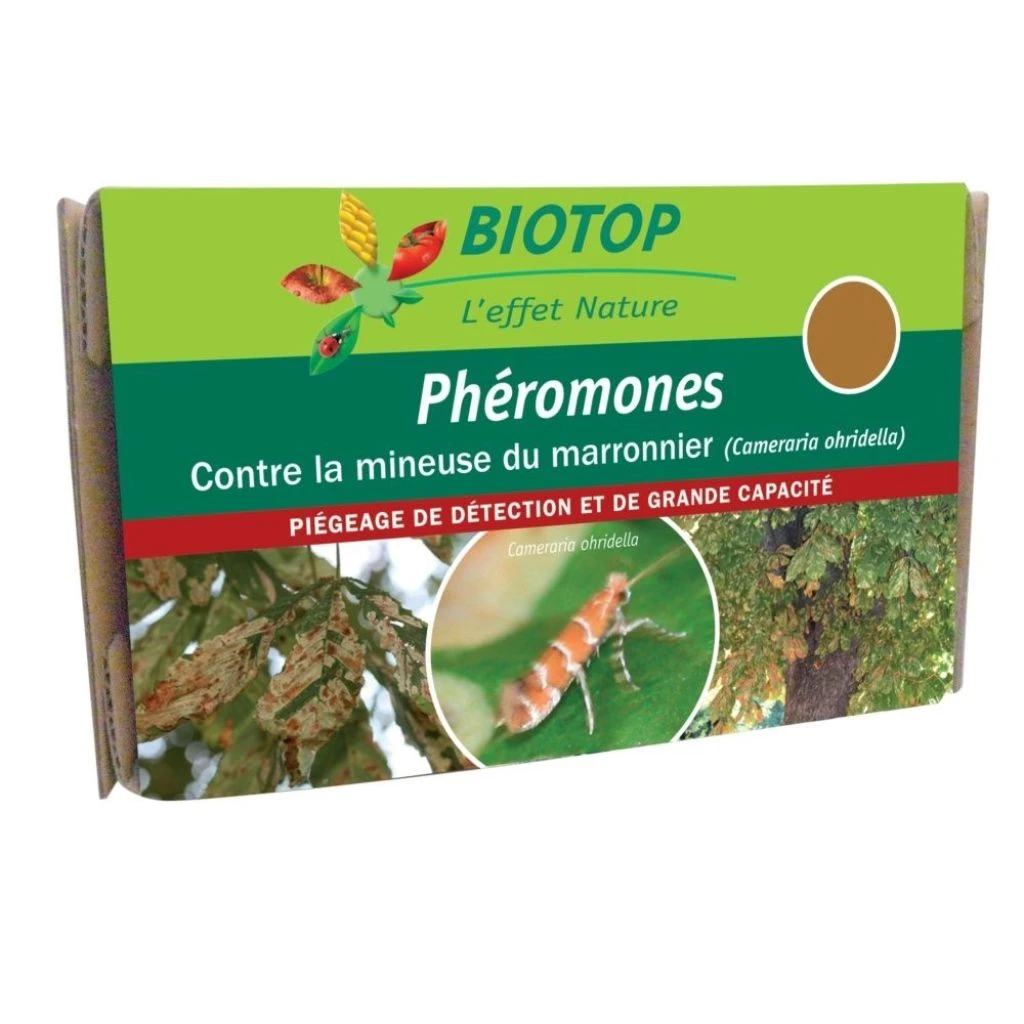 Phéromones Spéciales Mineuse Du Marronnier Cameraria Ohridella Biotop - 2 Capsules 3 Phéromones Spéciales Mineuse Du Marronnier Cameraria Ohridella Biotop - 2 Capsules