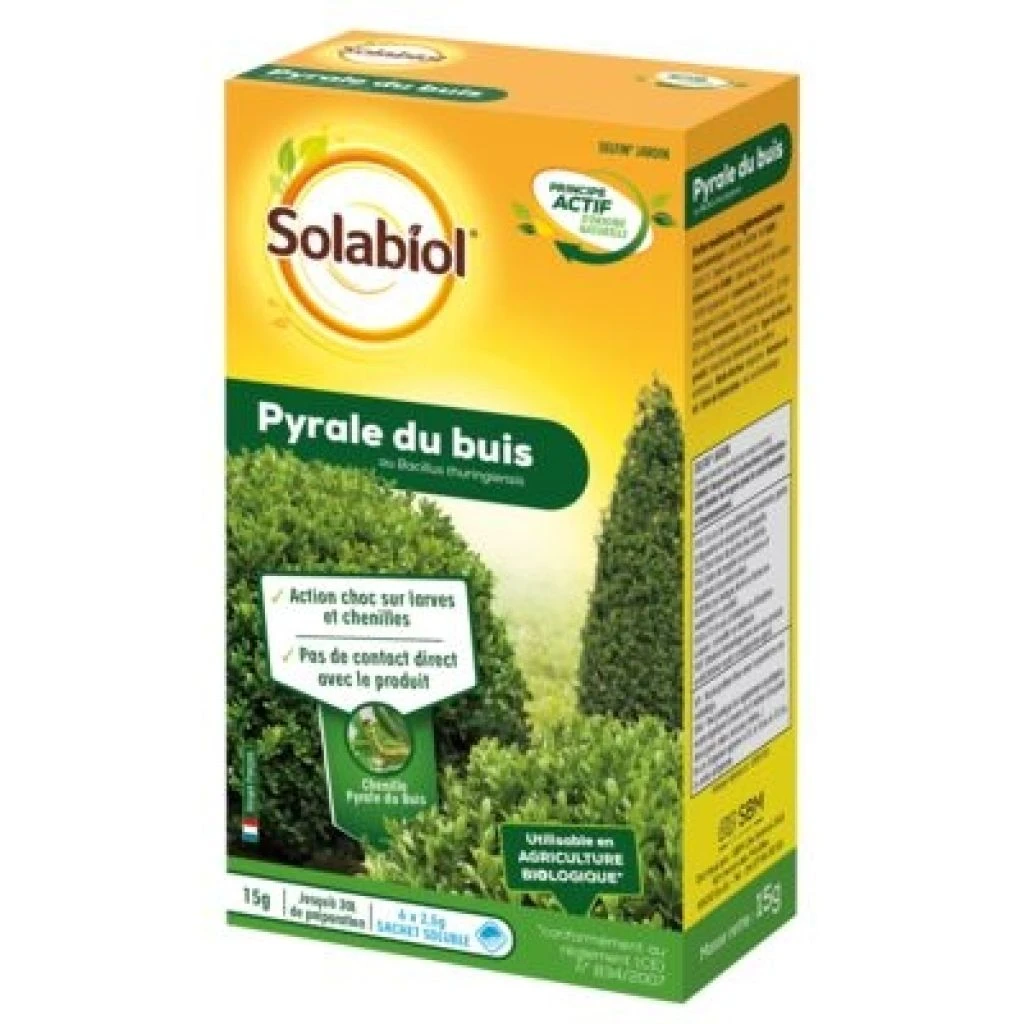 Pyrale Du Buis Solabiol - Bacillus Thuringiensis 3 Pyrale Du Buis Solabiol - Bacillus Thuringiensis
