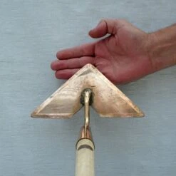 Sarcloir Coeur En Cuivre Modèle Cor - Gamme PKS Bronze -Plantes De Jardin Boutique Sarcloir coeur en cuivre modele Cor Gamme Schauberger 99233 4