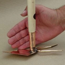 Serfouette Manche Long Panne Et Fourche En Cuivre Modèle Phoénix - Gamme PKS Bronze -Plantes De Jardin Boutique Serfouette manche long panne et fourche en cuivre modele Phoenix Gamme Schauberger 99225 2