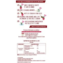 Terreau Orchidées Or Brun En Sac De 4 L -Plantes De Jardin Boutique Terreau Orchidees Or Brun en sac de 4 L IF 17065 3