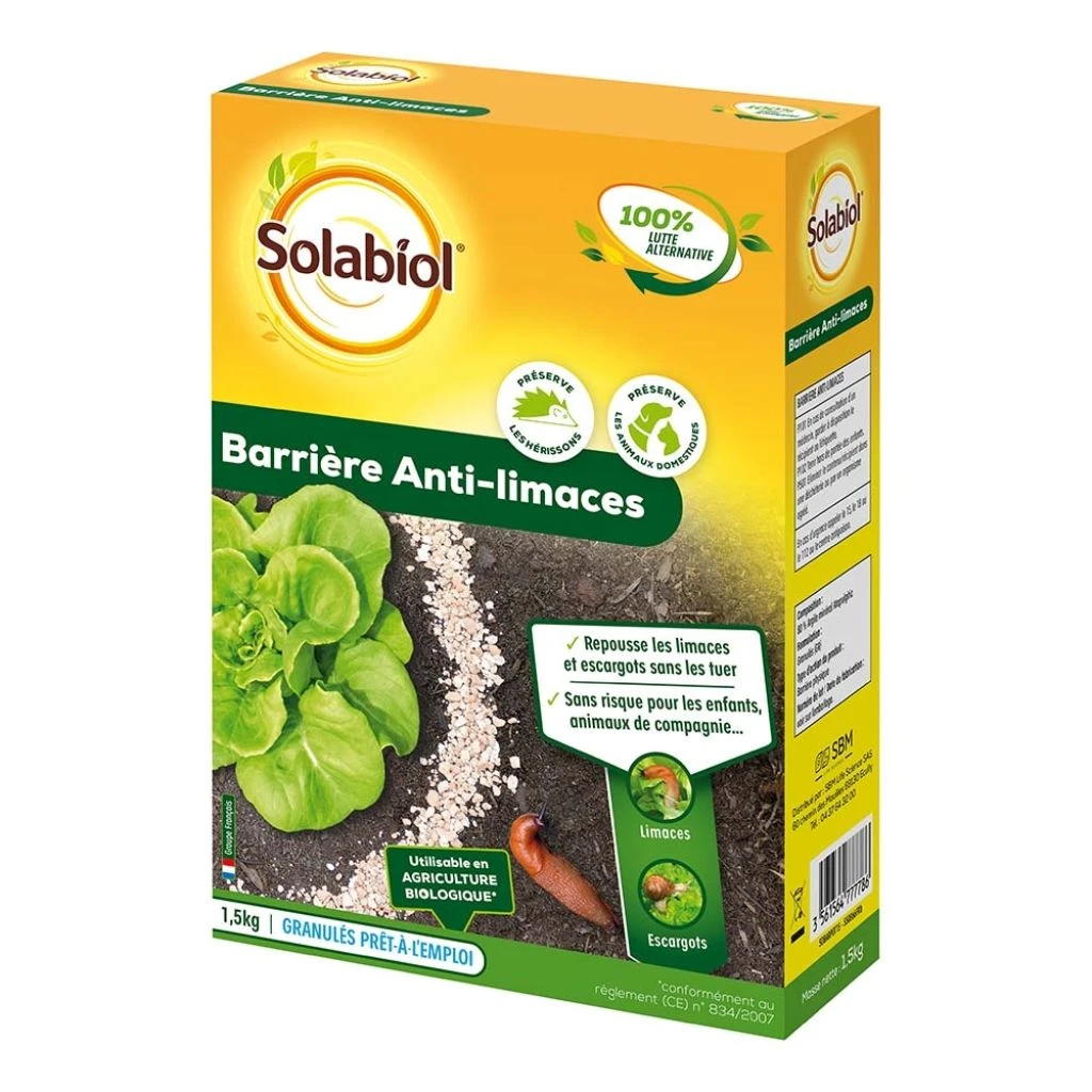Barrière Anti-limaces Solabiol 3 Barrière Anti-limaces Solabiol